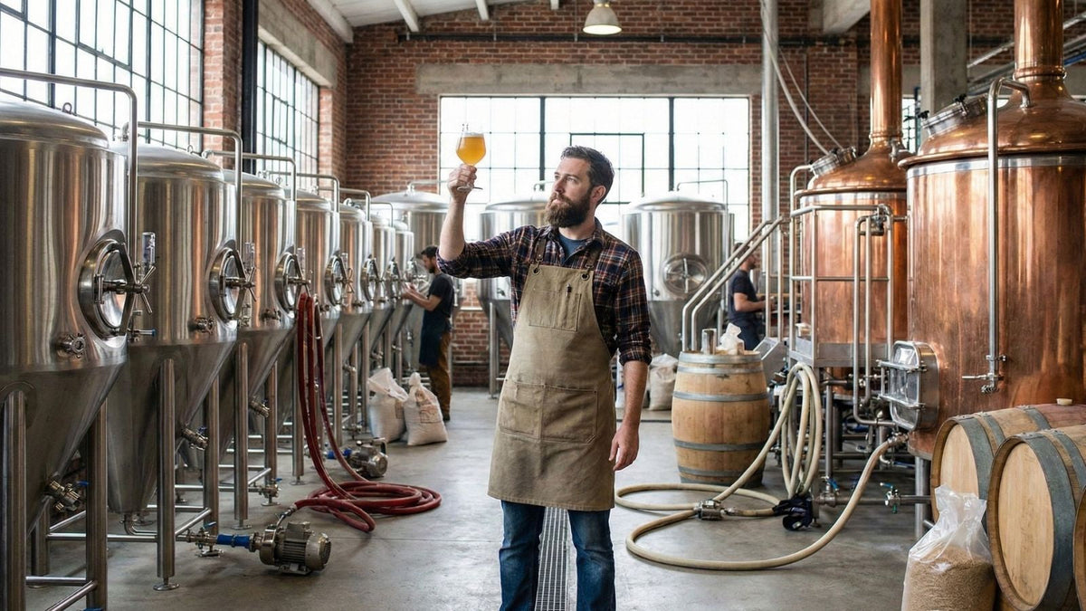 Comment un brassin expérimental devient une bière de production ?