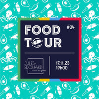https://www.instagram.com/p/CzHF1e6Iq9u/[SHARP-CAPTION]FOOD TOUR #4 🚀

C’est déjà notre dernière date du Food Tour et on finit en beauté chez nos amis genevois : @jules.edouard.grottes !

Le Chef Pablo vous propose 3 accords mets-bières avec une cuisine franco-péruvienne 🐙🫑 simple et savoureuse. Amateurs de bières artisanales et de cuisine fine, on vous attend nombreux le vendredi 17 novembre à Genève pour clôturer cette belle saison 😍

🎟Achète vite ton billet dès maintenant avec le lien en bio

#craftbeer 