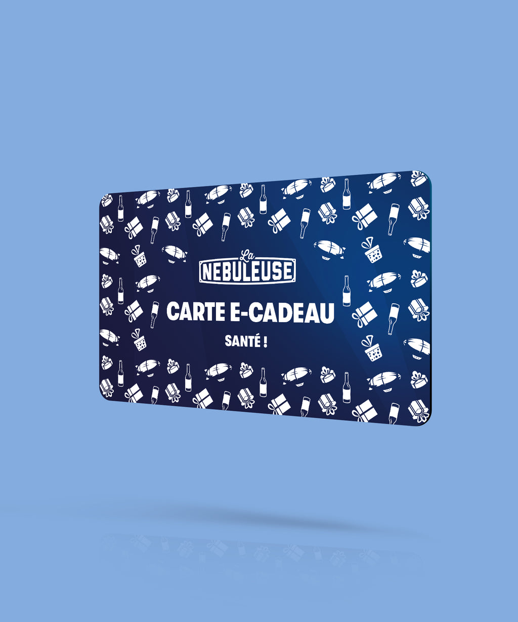 Carte E-cadeau de la brasserie romande "La Nébuleuse"