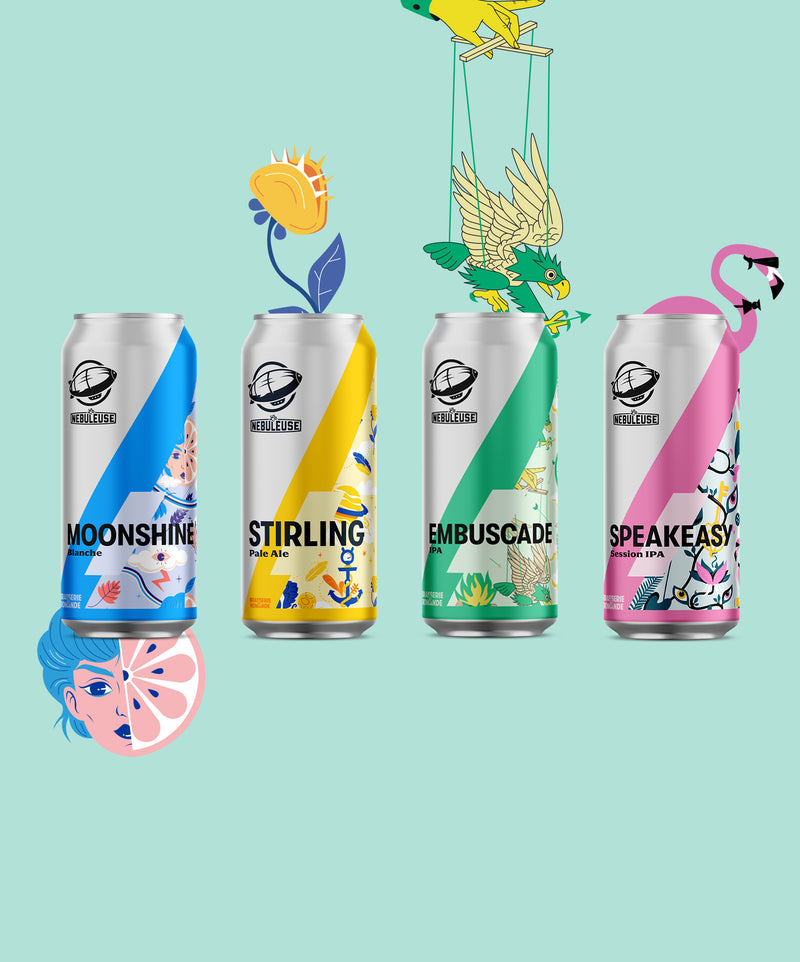 Pack Explorer de la brasserie romande "La Nébuleuse" à Lausanne